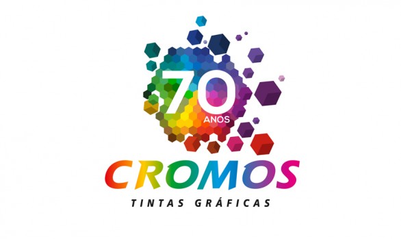Logotipo Cromos 70 anos